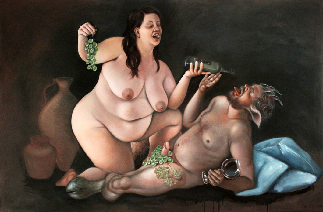 Lilli Hill - Satyr und Nymphe